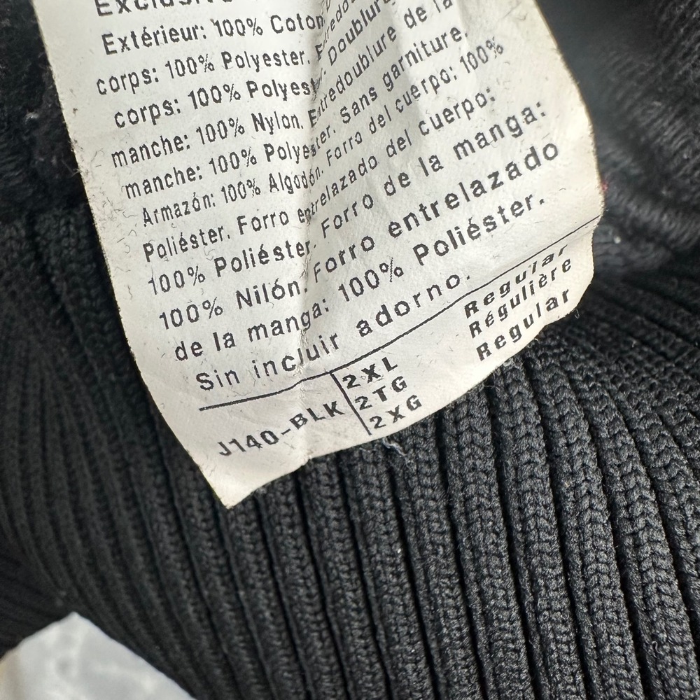 Carhartt Jacket Mens 2XL Black Hooded Canvas Bomber Workwear Made USA J140 BLK - Picture 7 of 7